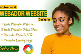 design or redesign hostinger, webador, wix weebly, shopify, duda ecommerce store