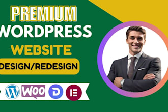 design wordpress website on bluehost, hostinger, namecheap, goddady, strato