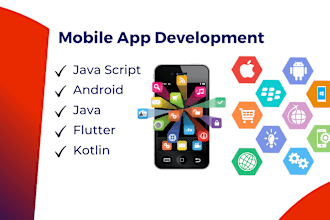 develop and design ios and android application
