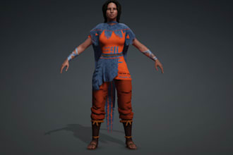 change 2d drawing to 3d,animate stylized,3d animaze,rig 3d blendshape, daz3d ue5