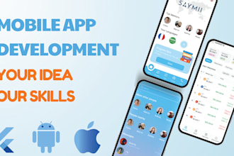 build hybrid mobile applications in flutter as a flutter mobile app deveoper