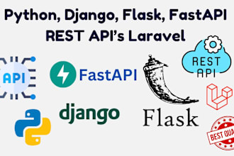 do python django flask fastapi and restapi web applications
