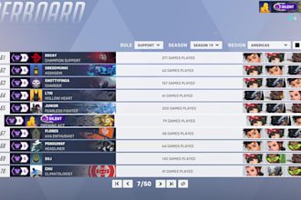 coach you in overwatch ranked from a top 500 champ player