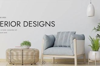 setup luxury furniture shopify store and high end home decor e commerce