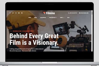 design dynamic cinema website streaming website video streaming, cinema website