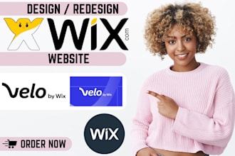 design wix website, fix wix issue, wix developer, wix velo