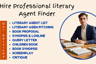 find top literary agent query letter book synopsis for screenplay children book