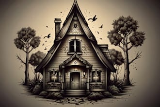 create old school or traditional tattoo design