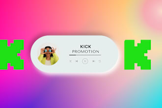 boost your kick channel engagement with expert promotion services