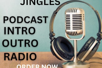 create podcast jingle intro jingle radio jingle company jingle music composer