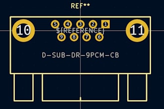 make a kicad library from lcsc components