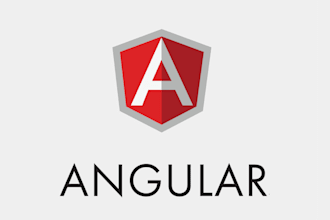 develop responsive web app with angular