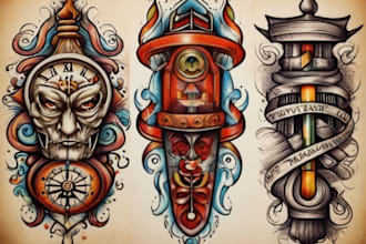 draw you old school tattoo designs