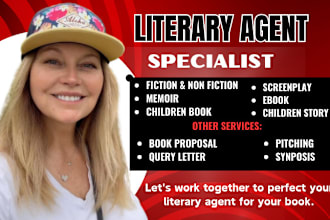 find literary agent for children book fiction and non fiction query letter