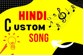 write custom song for you special person
