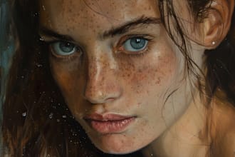 do digital oil paintings based on your photos