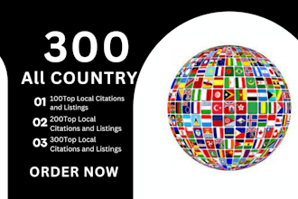 do optimize local SEO 300 global citations and powerful backlinks