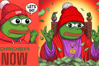 do viral meme video creation crypto memecoin art wojak pepe funny meme animation