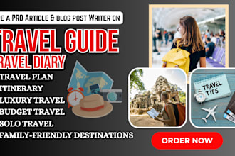 write unique travel ebook, article, blog post, ebook, travel guides, travel tips