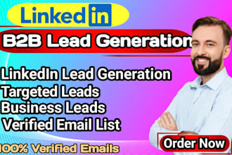 find b2b leads by using linkedin sales navigator