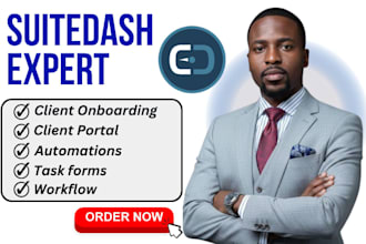 be suitedash CRM expert client onboarding white labelling task forms workflow