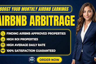 find airbnb arbitrage property in US, UK and canada