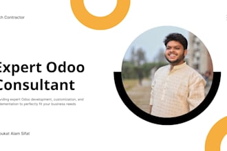 be your expert odoo consultant and implementation partner