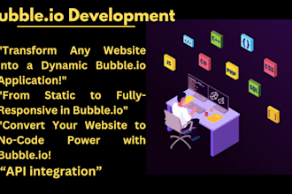 build mvp in bubble, saas bubble, website in bubble
