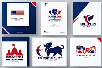 make modern political logo design