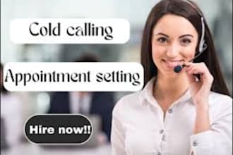 be your professional cold calling appointment setter
