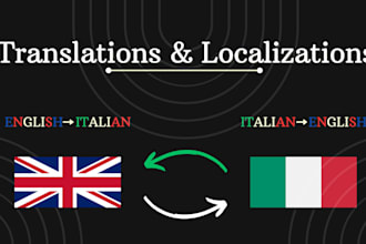 translate any text from english to italian or italian to english