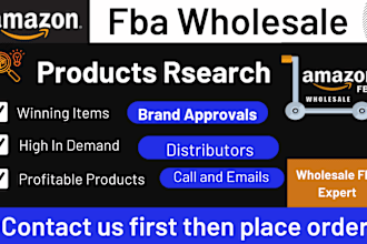wholesale fba product research brand approvals wholesale supplier sourcing