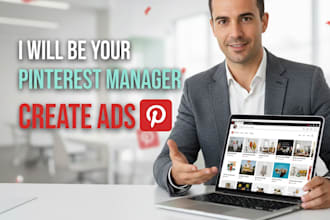 be your pinterest manager , creat ads for ecommerce brands