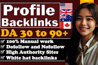do high quality manual backlinks forum comments, blog comments, profile links