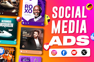 do social media post design for facebook ads, instagram post, instagram carousel