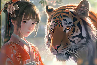 create stunning anime arts using midjourney ai