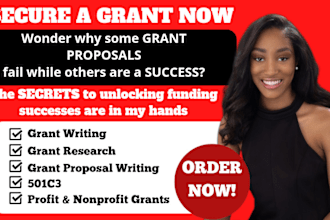 do grant writing, grant proposal, grant research, 501c3