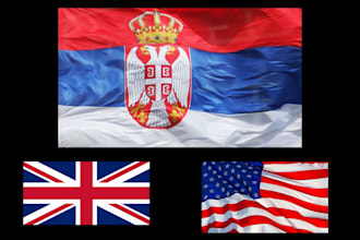 translate english to serbian, bosnian or croatian