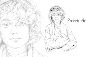 make a portrait sketch