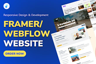 do responsive framer website development