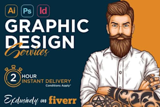 do vector tracing and graphic designs in adobe illustrator