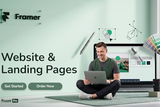 do your framer website, figma to framer, framer and framer website design expert
