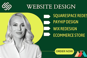 redesign squarespace wix printful printify payhip gelato square SEO store