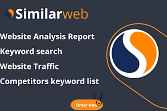 execute similarweb,ahrefs,semrush for seocomputer analysis report traffic report