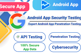 do expert android app penetration testing, API and security testing