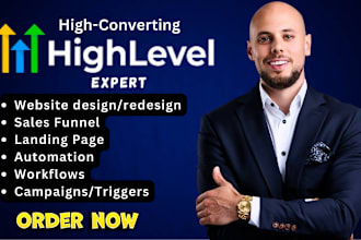 go high level expert, gohighlevel website, gohighlevel funnel, ghl landing page