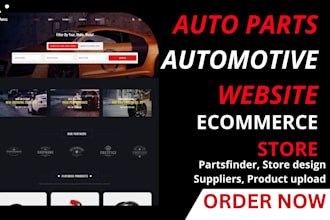 build profitable auto part shopify store auto part website dropshipping store