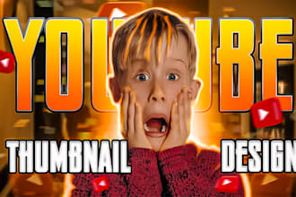 create eye catching youtube, gaming thumbnails with amazing quality