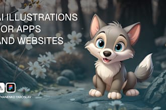 attractive illustrations using ai