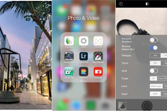 camera app ar app augmented reality photo editing app video app development
